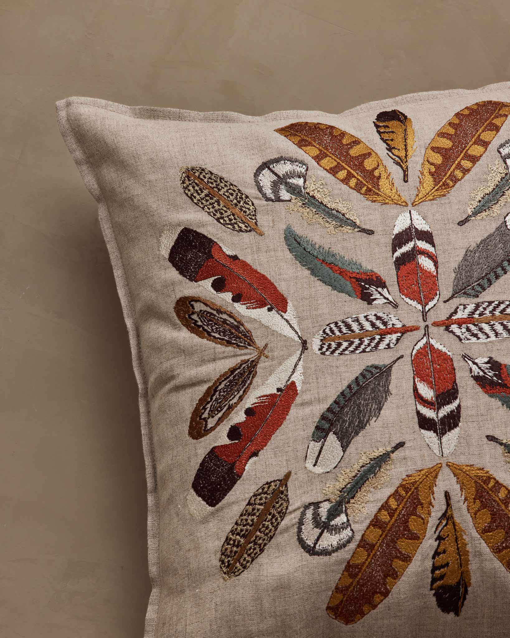 Feather Radiance Pillow | Coral & Tusk