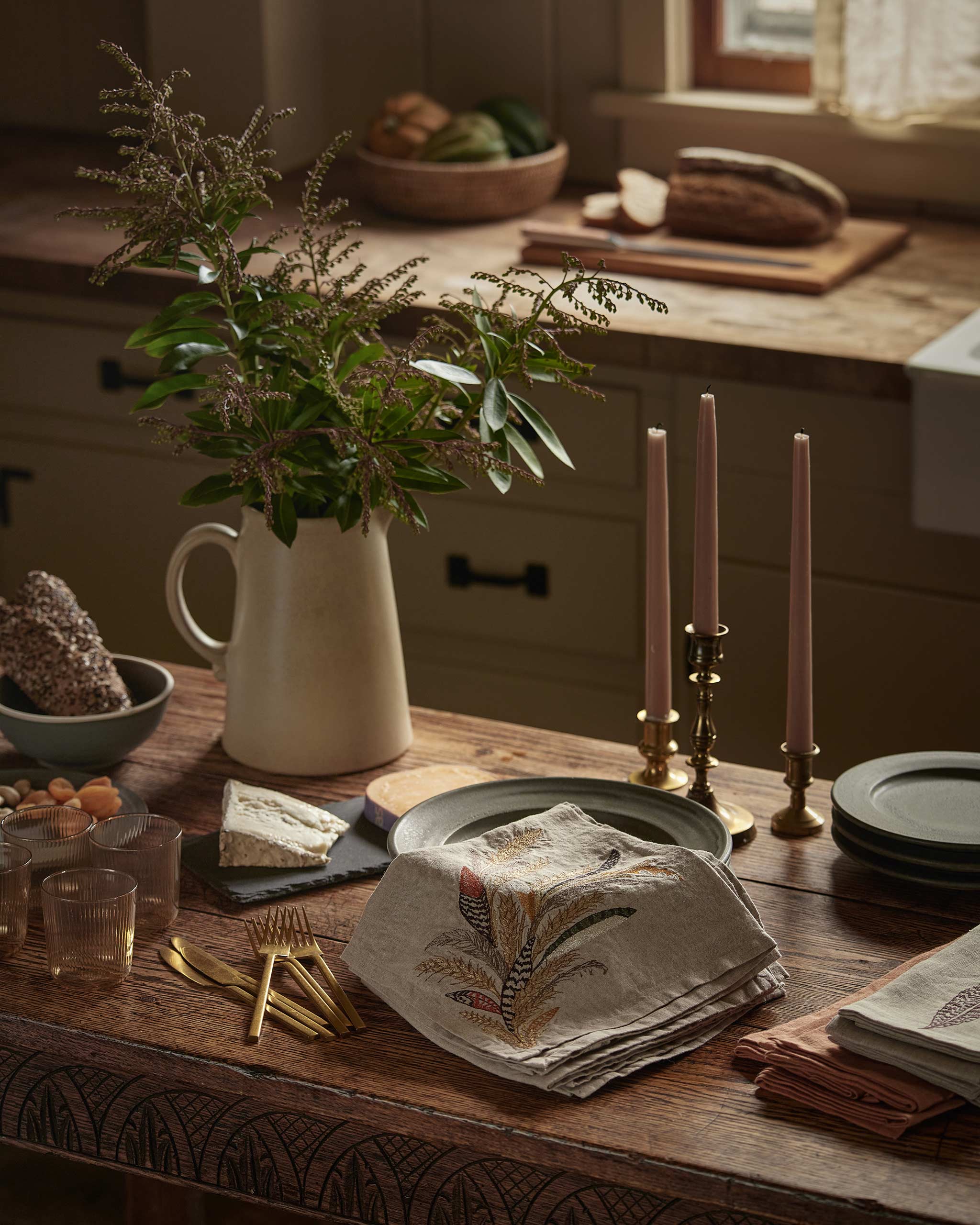 Wheat Harvest Dinner Napkin