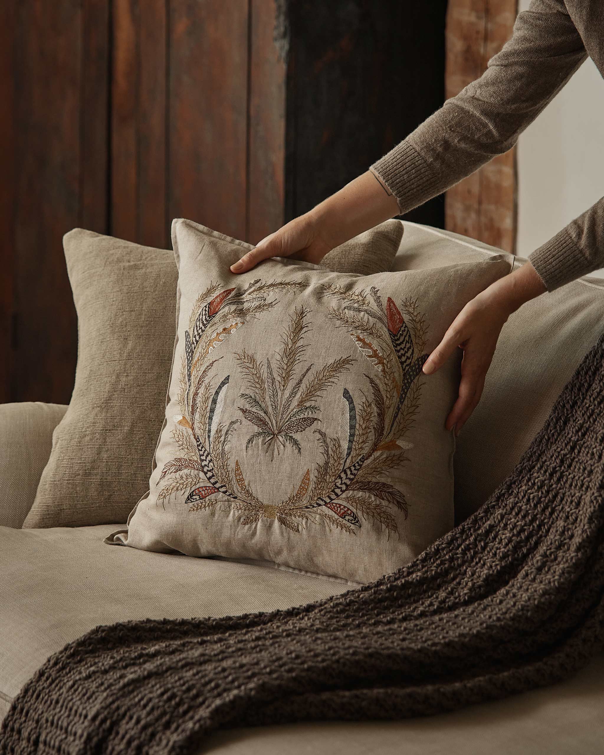 Wheat Harvest Pillow