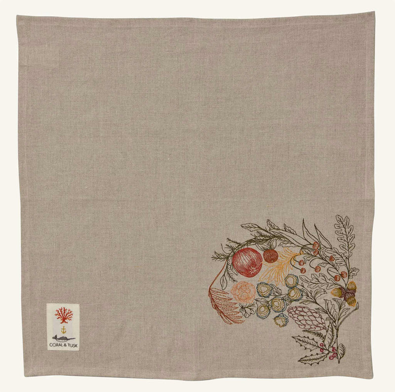 Winter Vine Dinner Napkin