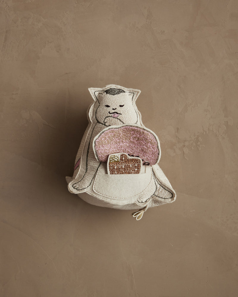 Coral & Tusk x Nekomura san Felt Doll with Basket