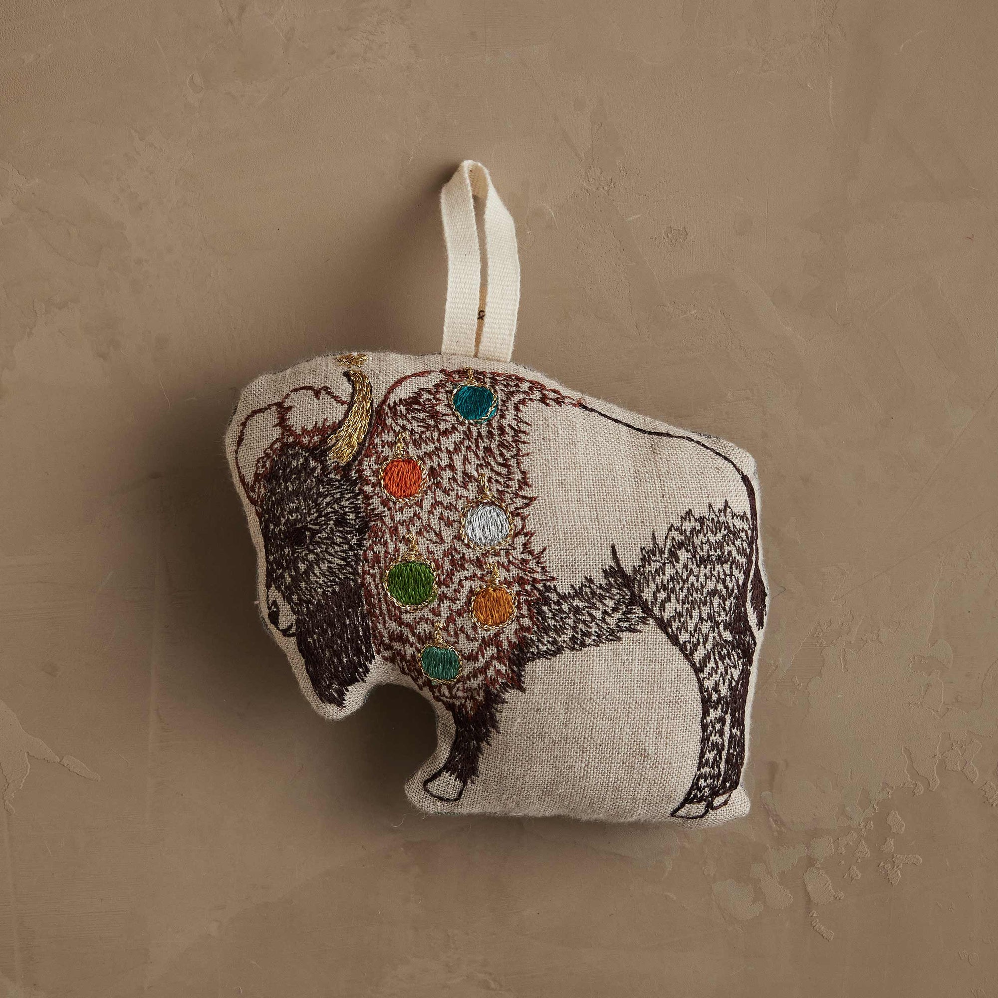 Bison with Ornaments