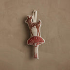 Deer with Mushroom Ornament