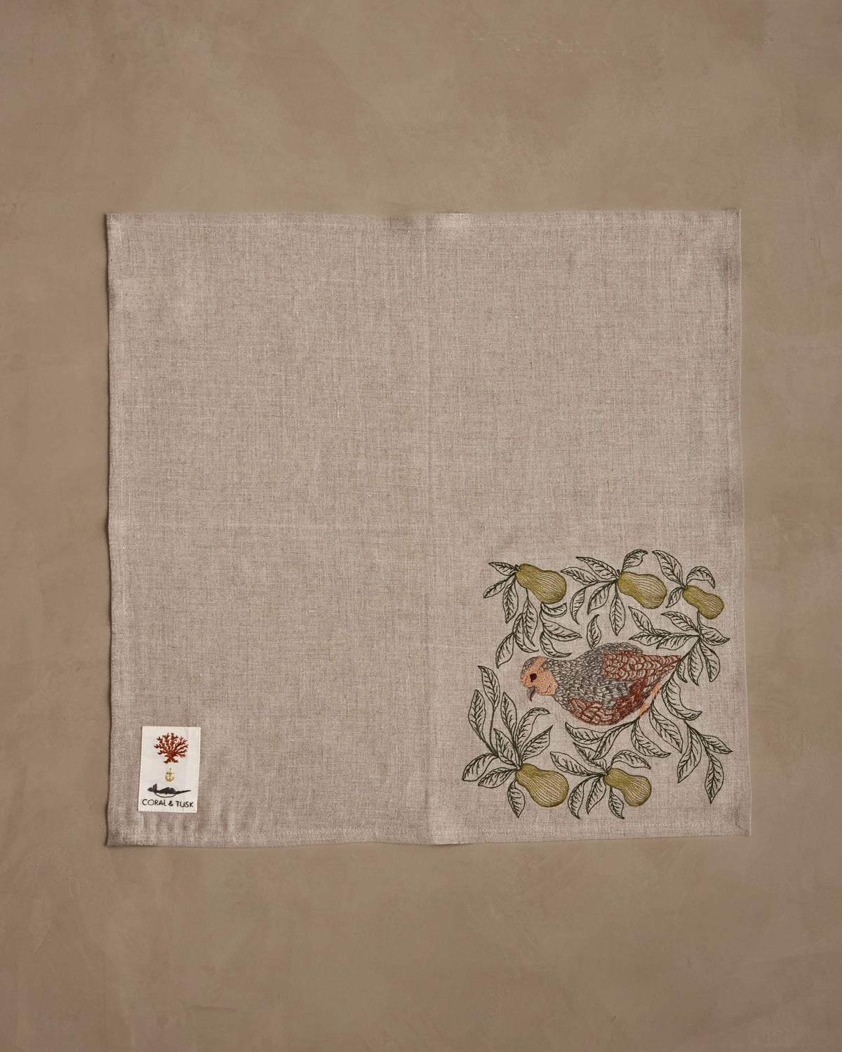 Partridge in a Pear Tree Dinner Napkin