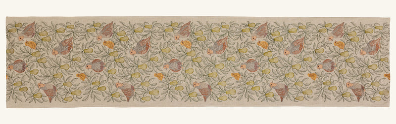 Partridge in a Pear Tree Table Runner