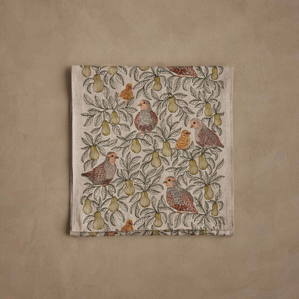 Partridge in a Pear Tree Table Runner
