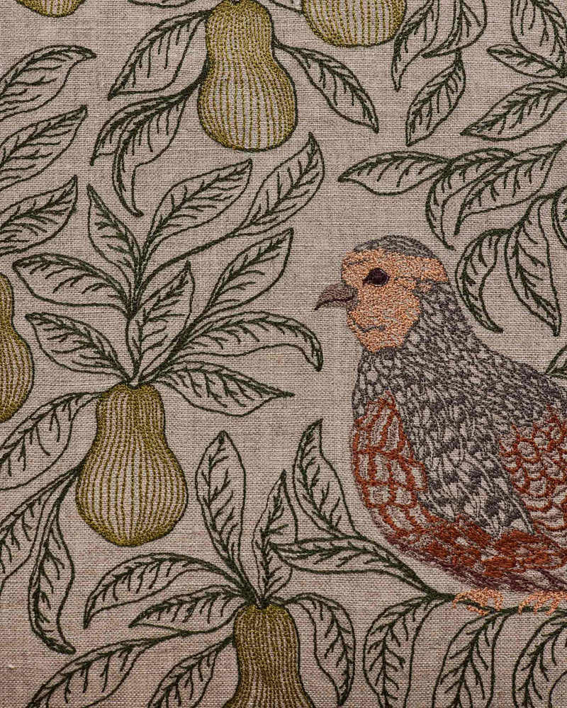Partridge in a Pear Tree Pillow