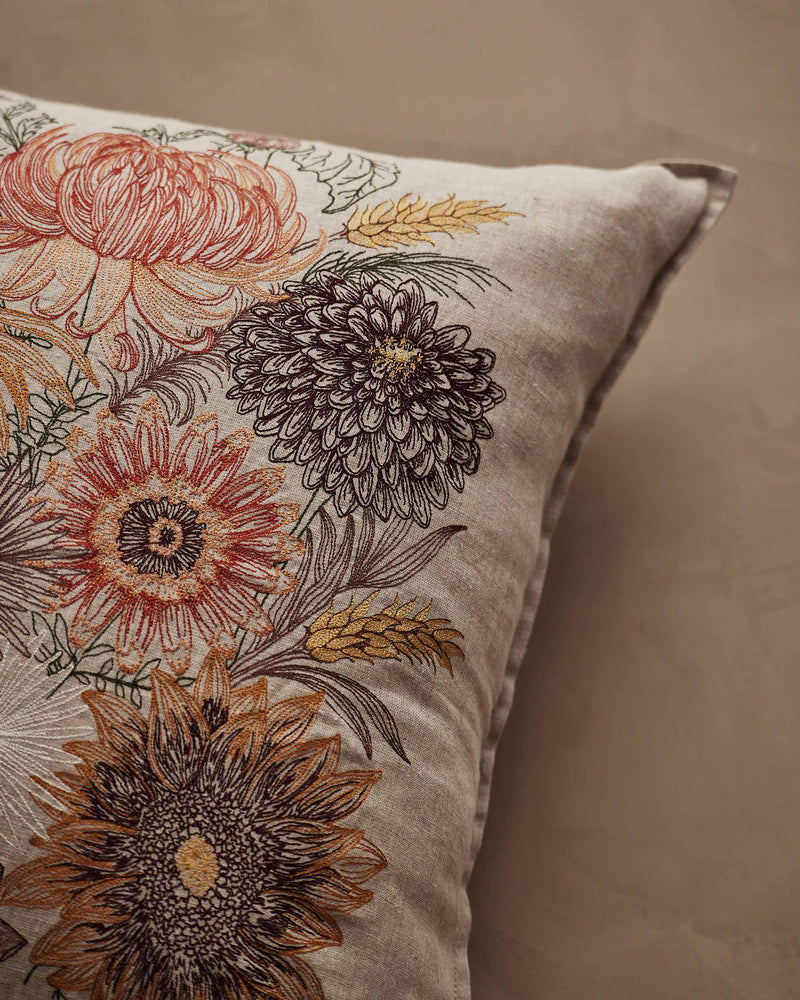 Autumn Blossoms Pillow