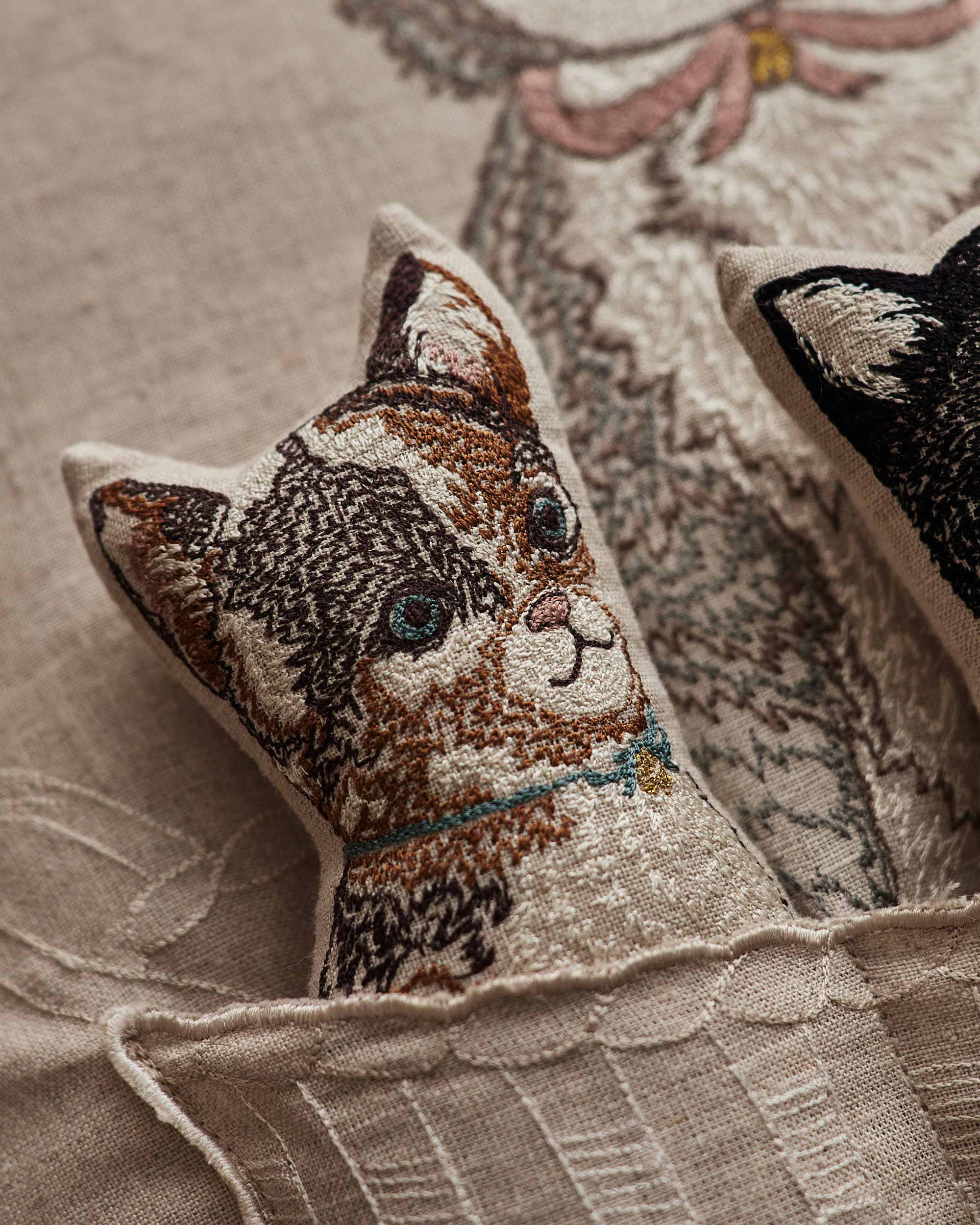 Basket of Kittens Pocket Pillow