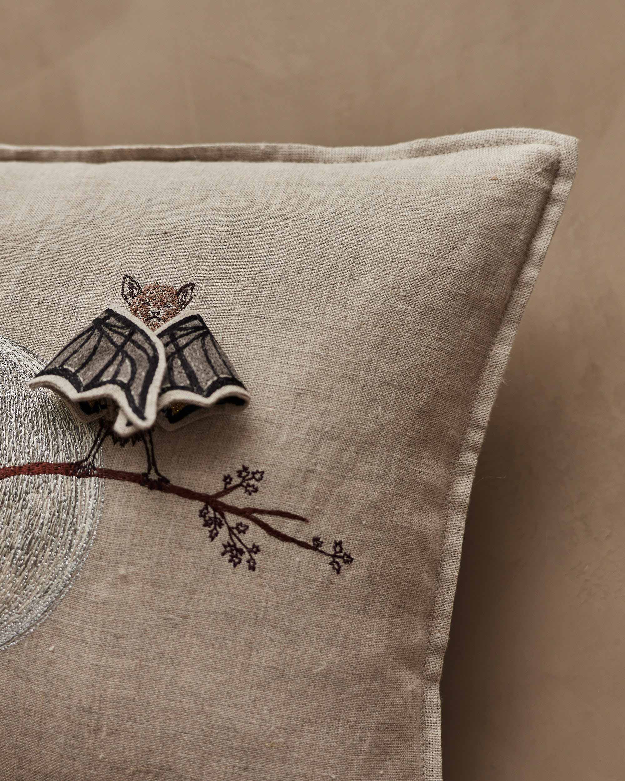 Bat Branch Pillow