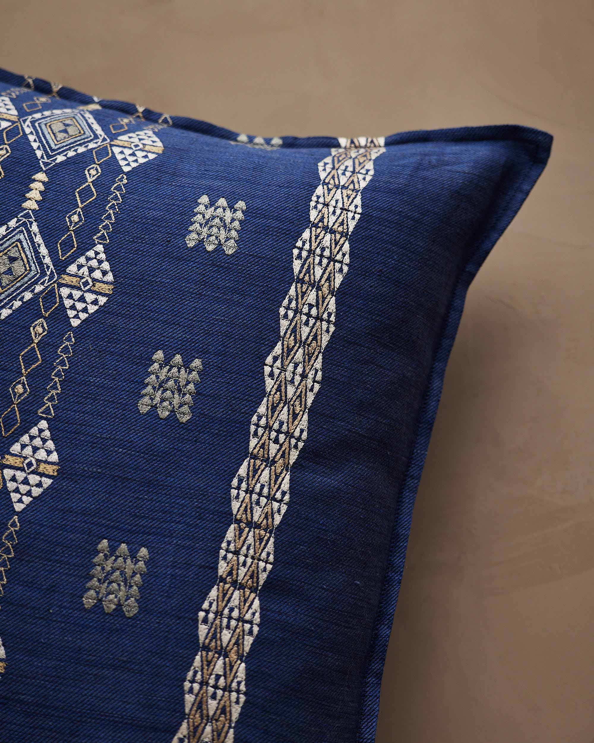 Berber Indigo Pillow | Coral & Tusk