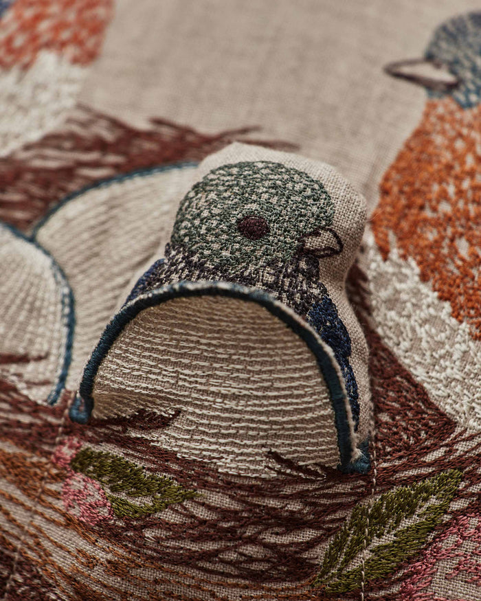 Bluebird Nest Pocket Pillow