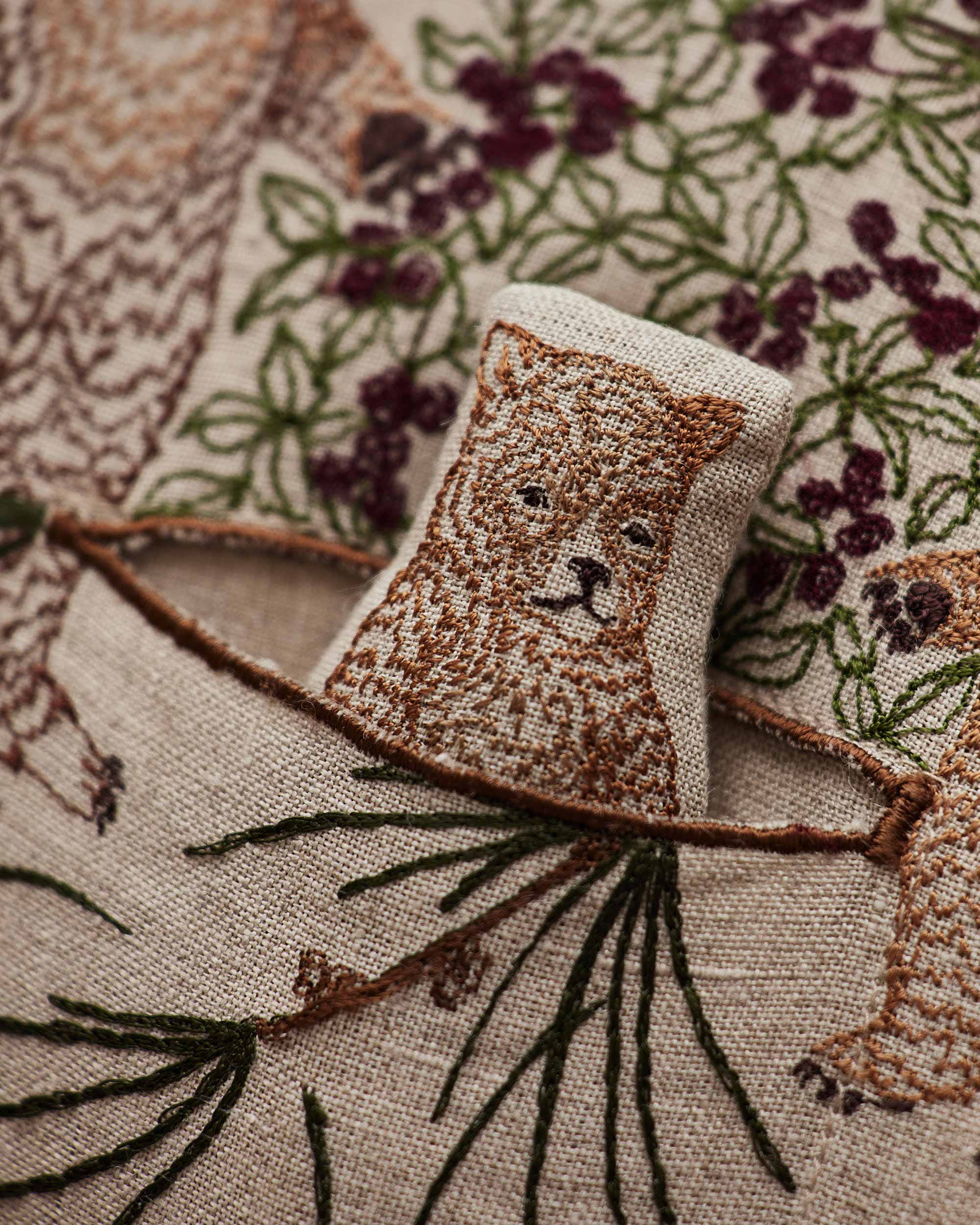 Briar Bears Pocket Pillow