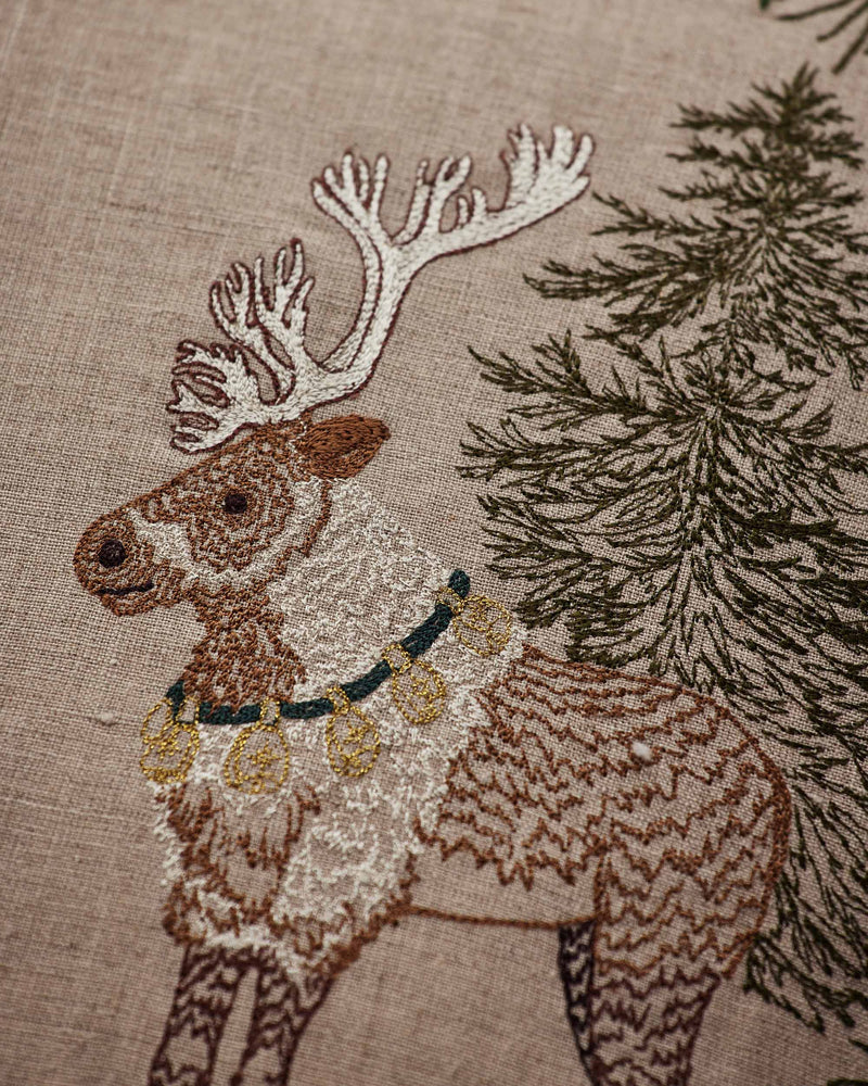 Christmas Cheer Wreath Pillow | Coral & Tusk