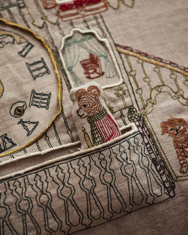 Christmas Clock Pocket Pillow