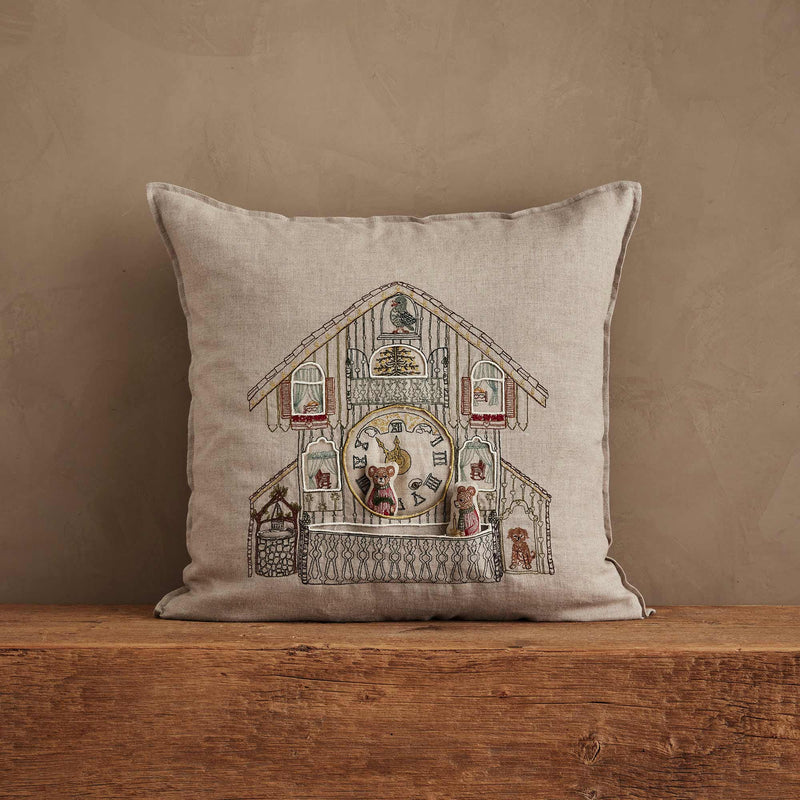 Christmas Clock Pocket Pillow