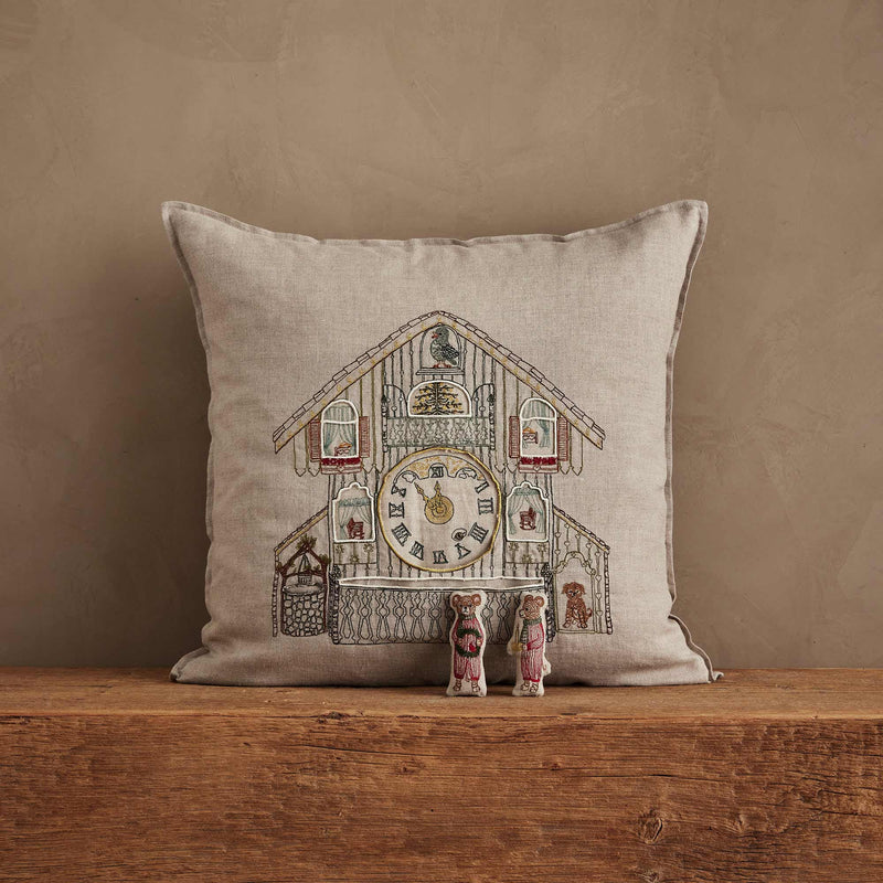 Christmas Clock Pocket Pillow