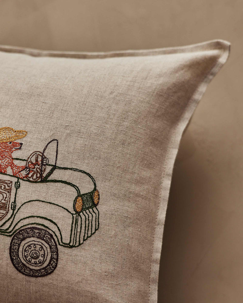 Christmas Tree Car Pocket Pillow