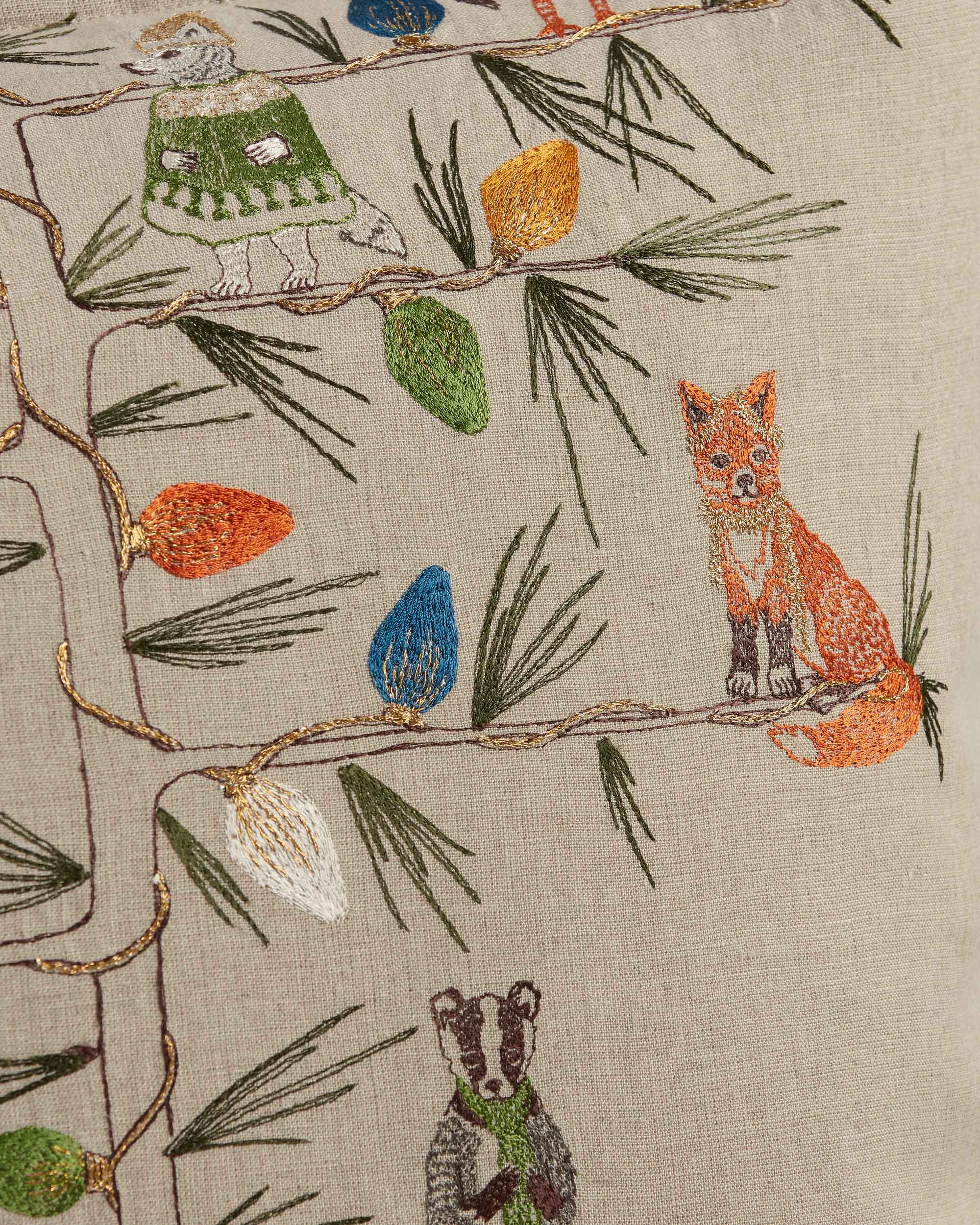 Christmas Tree Trimmers Pillow