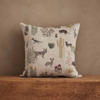 Saguaro Desert Friends Pillow
