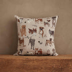 Dogs and Toys Pillow