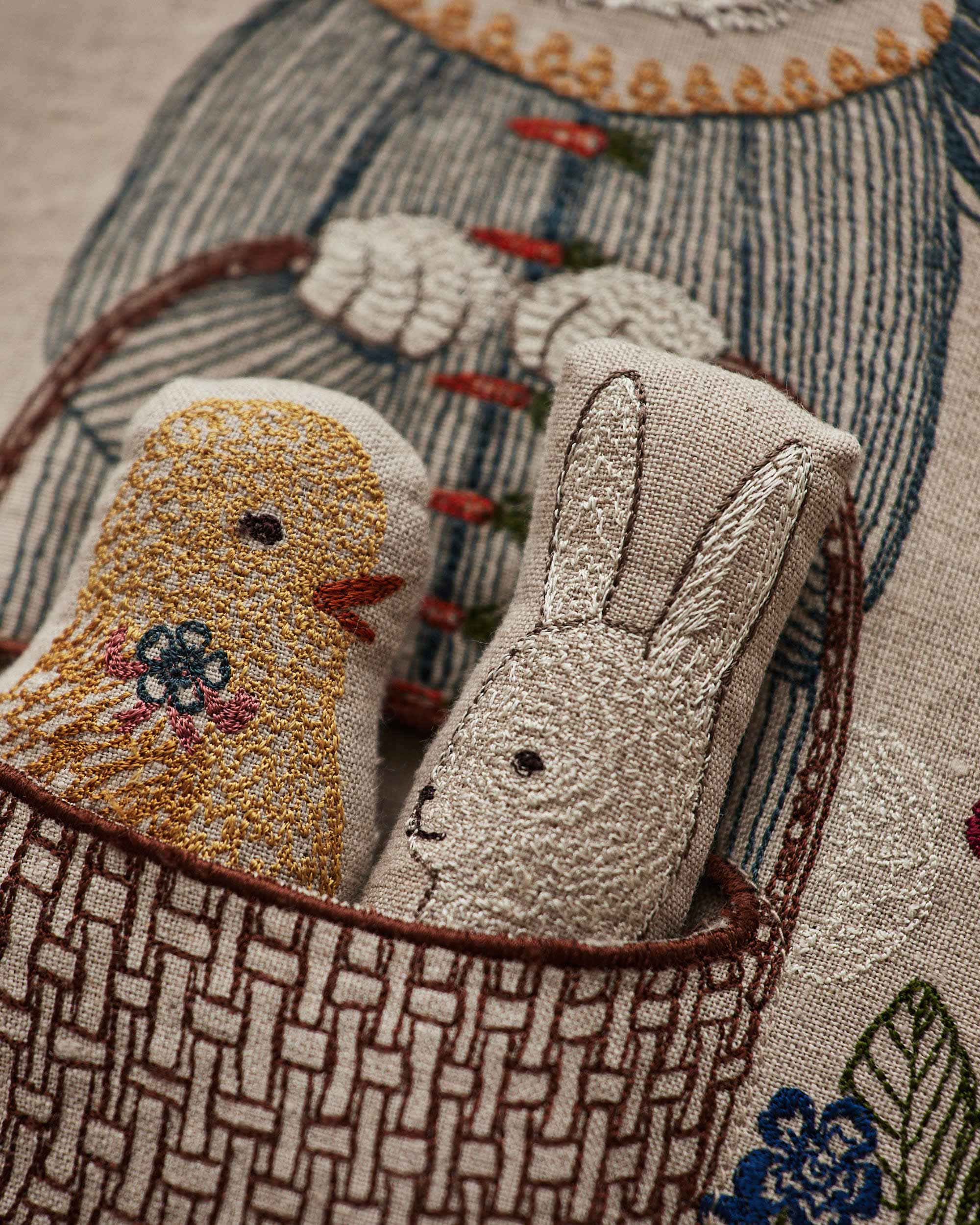Easter Bunny Pocket Pillow
