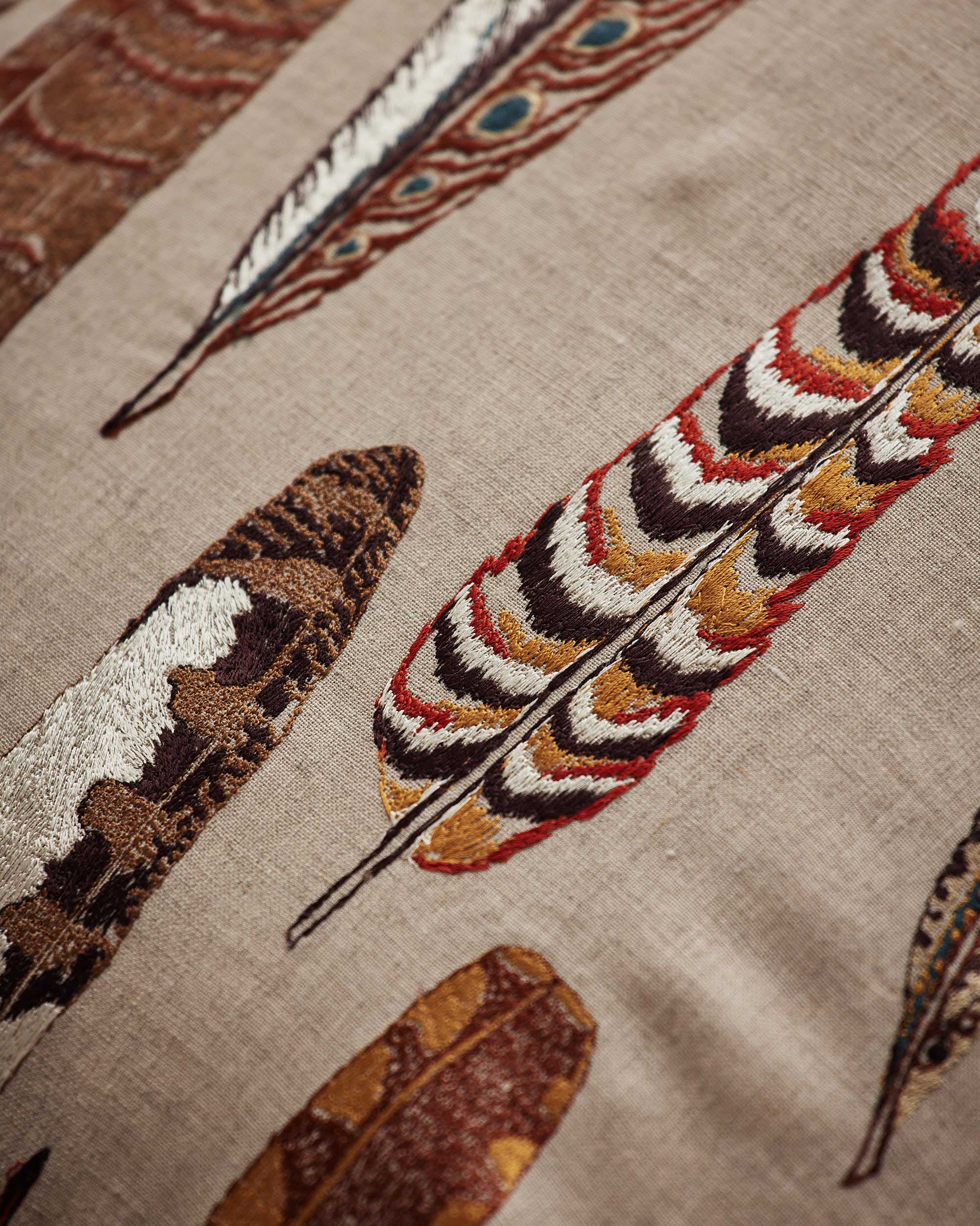 Falling Feathers Pillow | Coral & Tusk