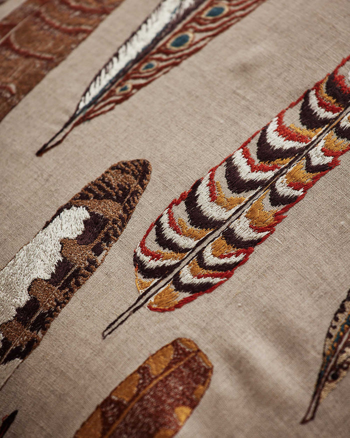 Falling Feathers Pillow