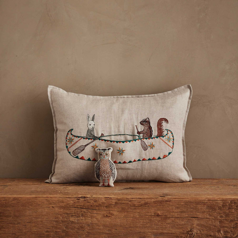 Friends Canoe Pocket Pillow