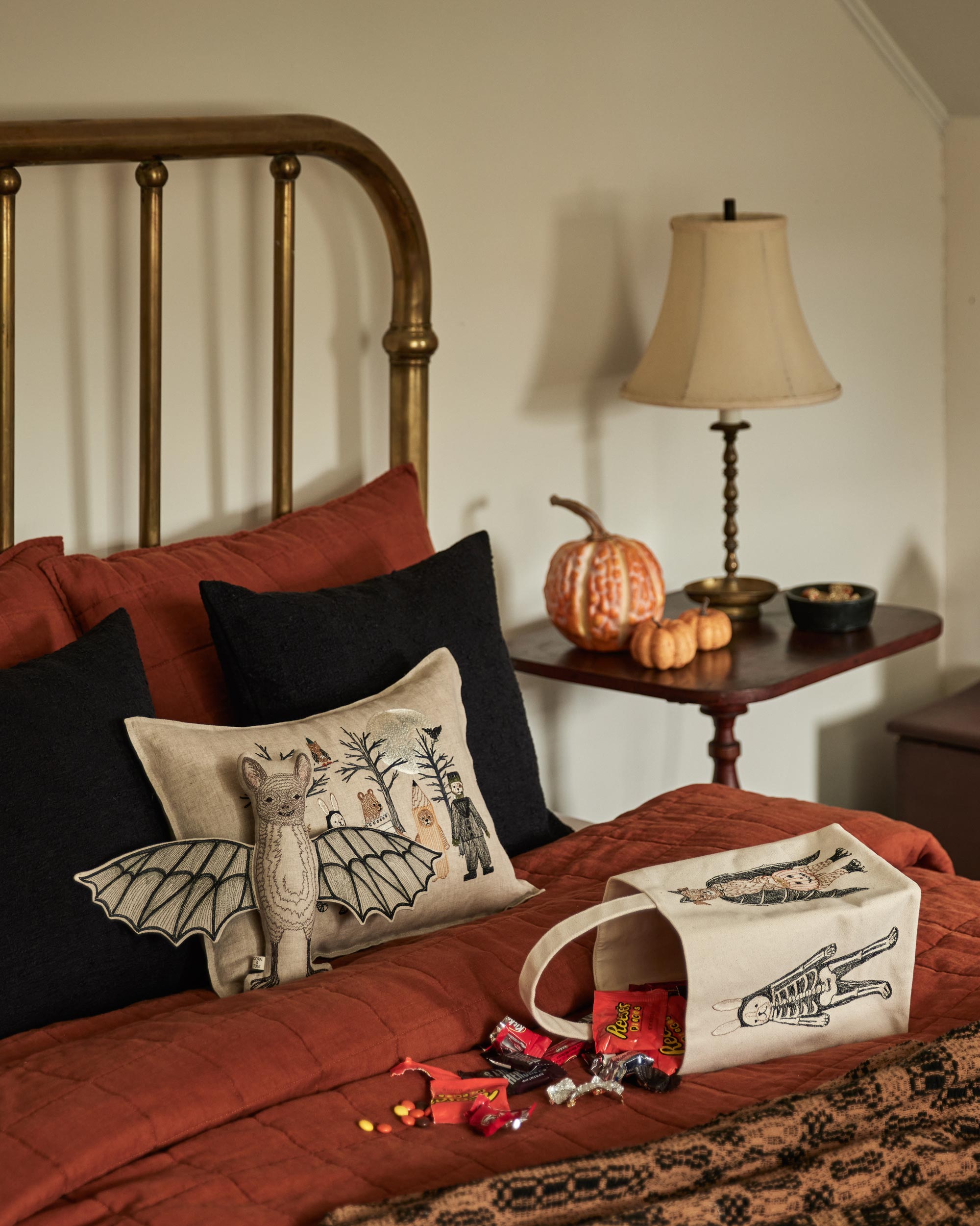 Full Moon Masquerade Pillow