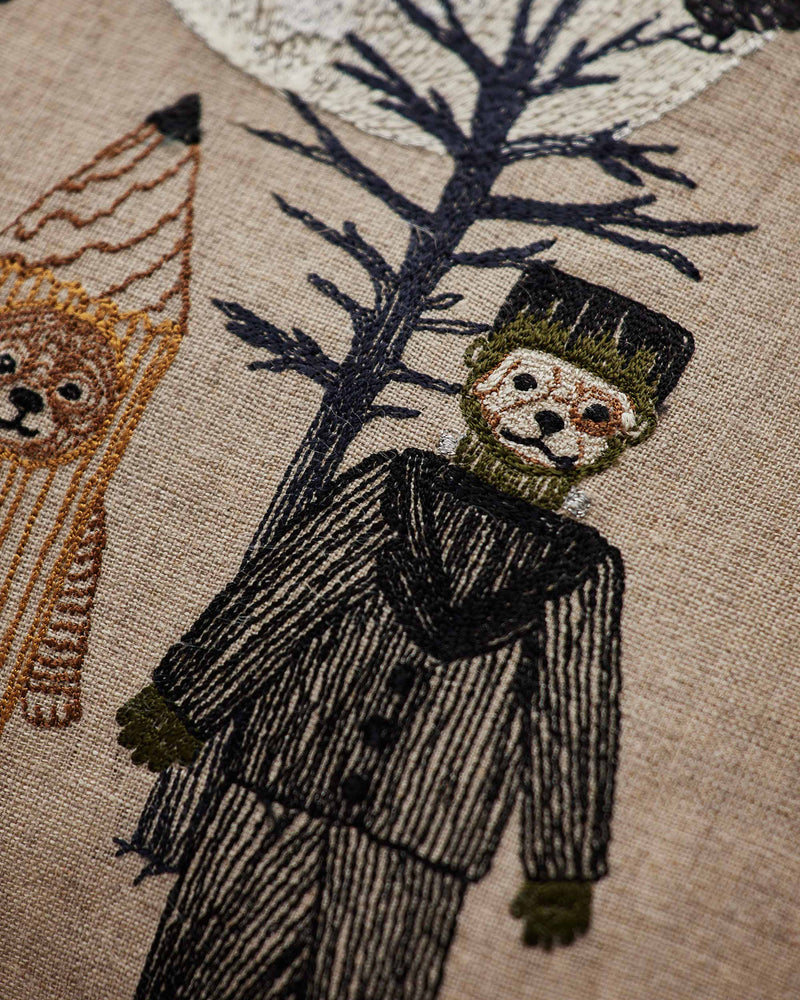 Full Moon Masquerade Pillow