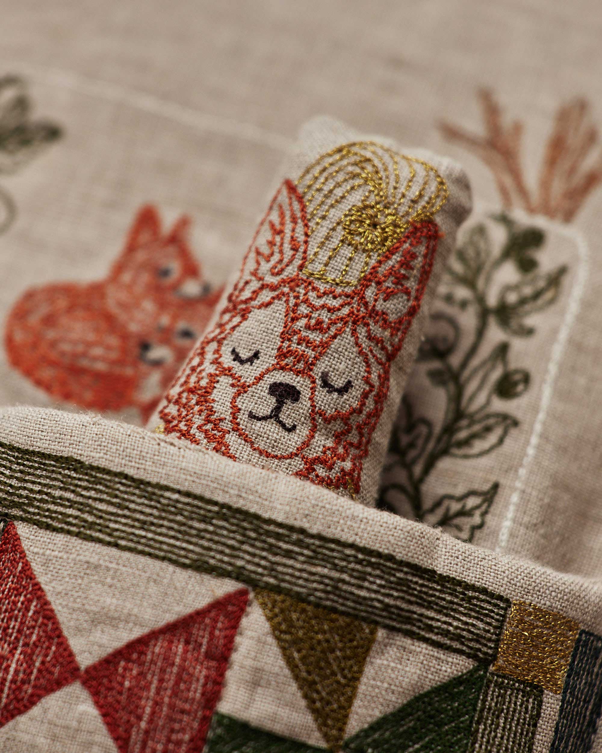 Goodnight Fox Pocket Pillow