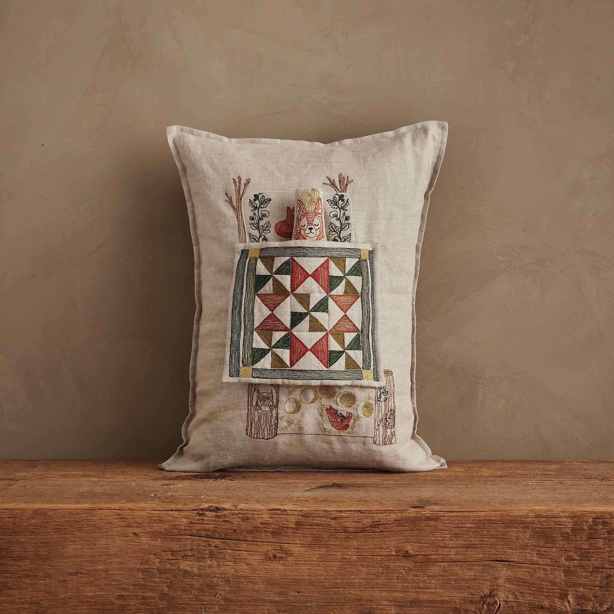 Goodnight Fox Pocket Pillow