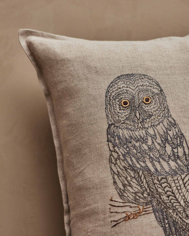 Great Grey Owl Pillow