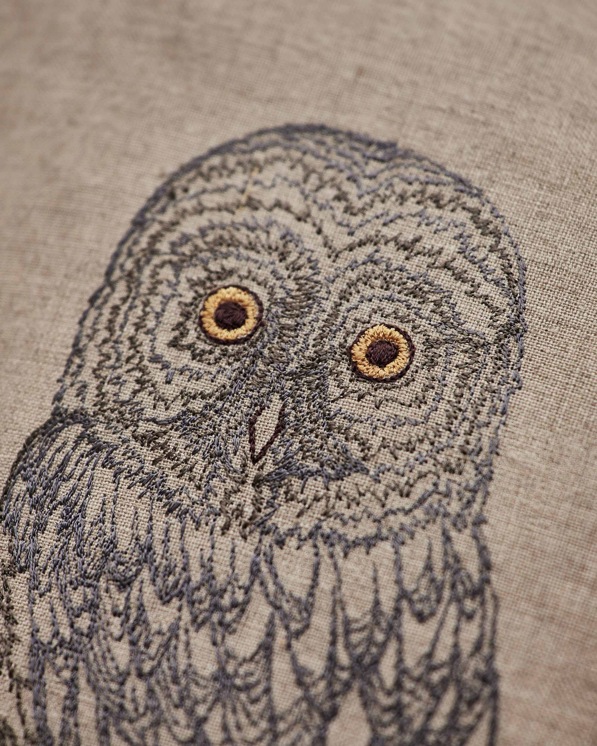 Great Grey Owl Pillow