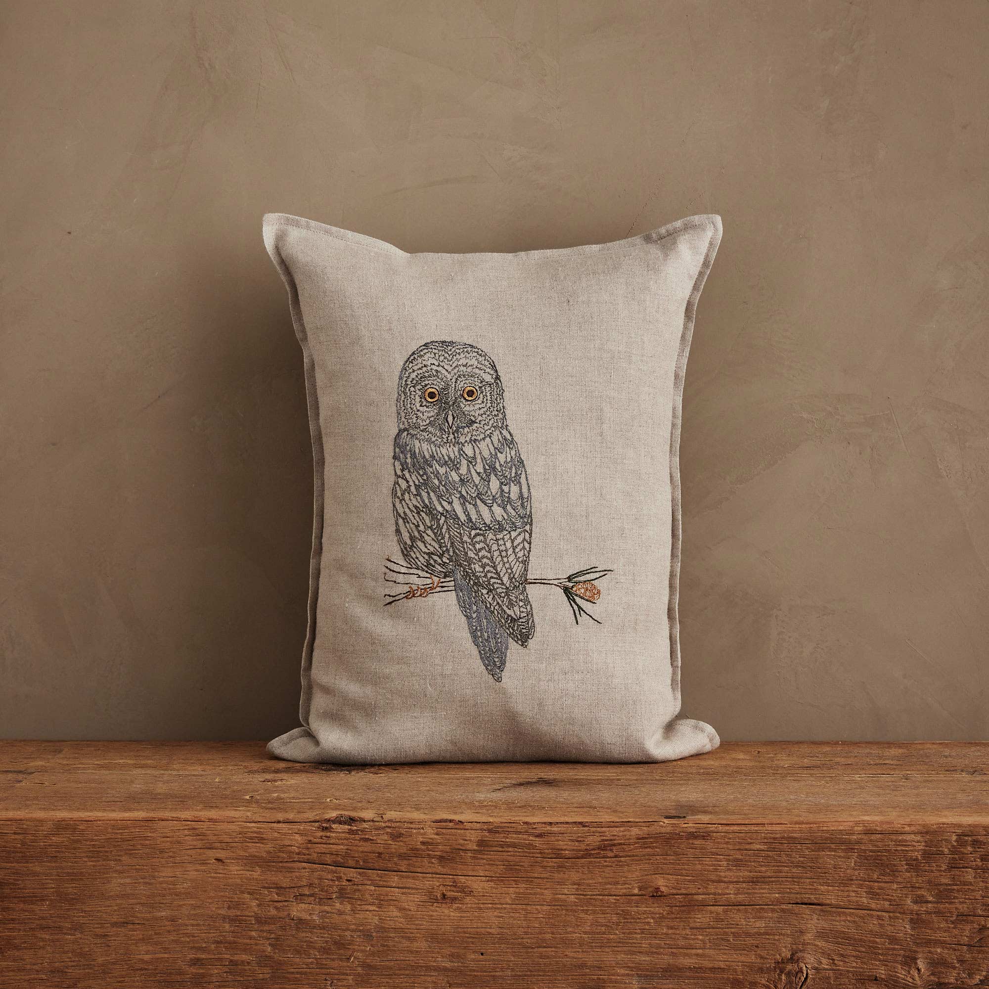 Great Grey Owl Pillow