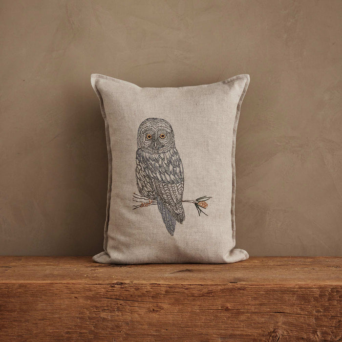 Great Grey Owl Pillow