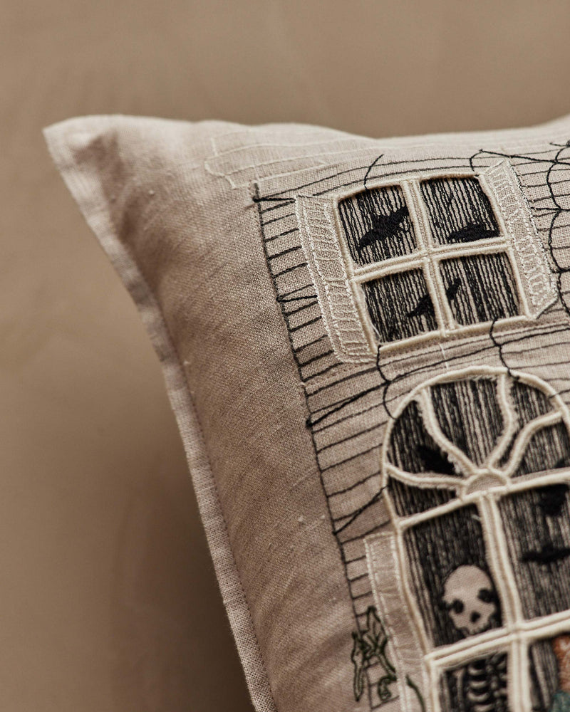 Haunted House Pocket Pillow