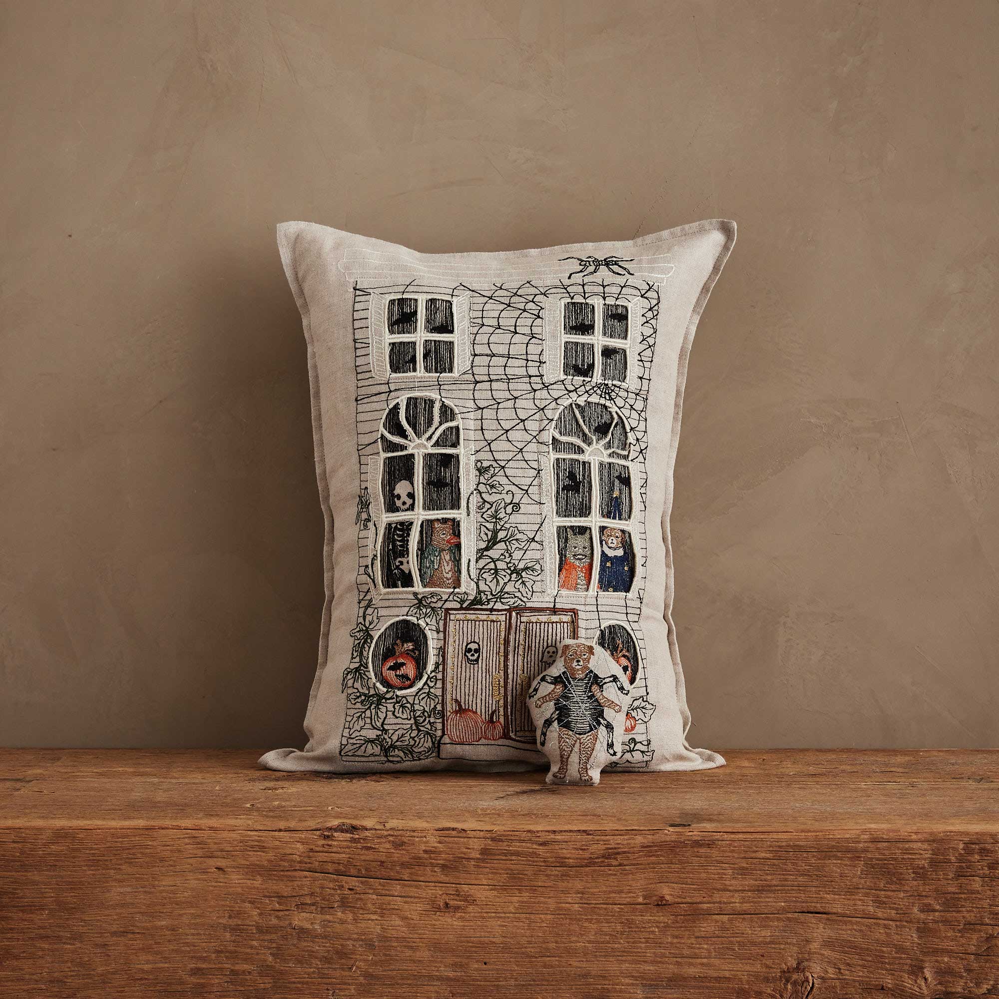 Haunted House Pocket Pillow