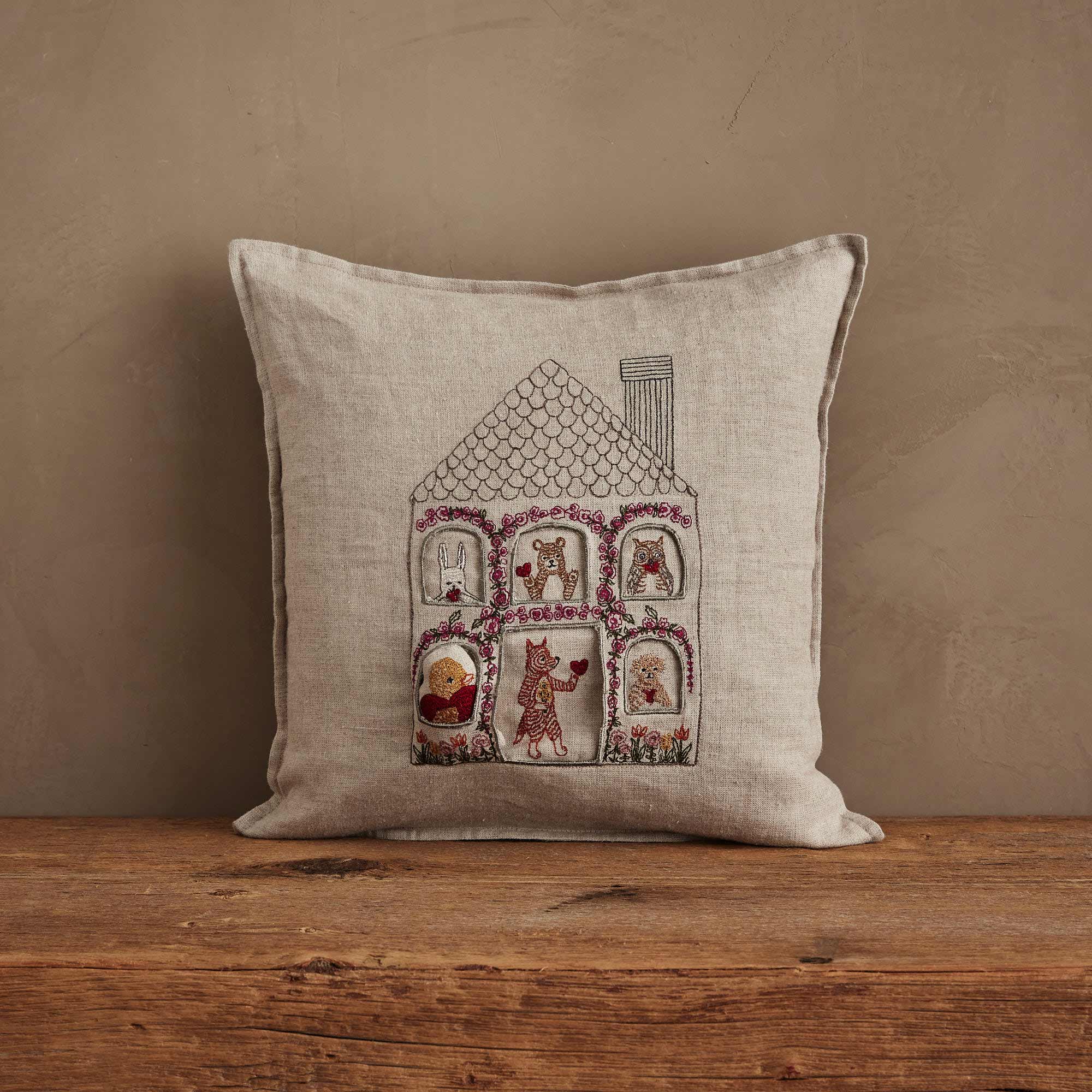 Home is Where the Heart is Pocket Pillow