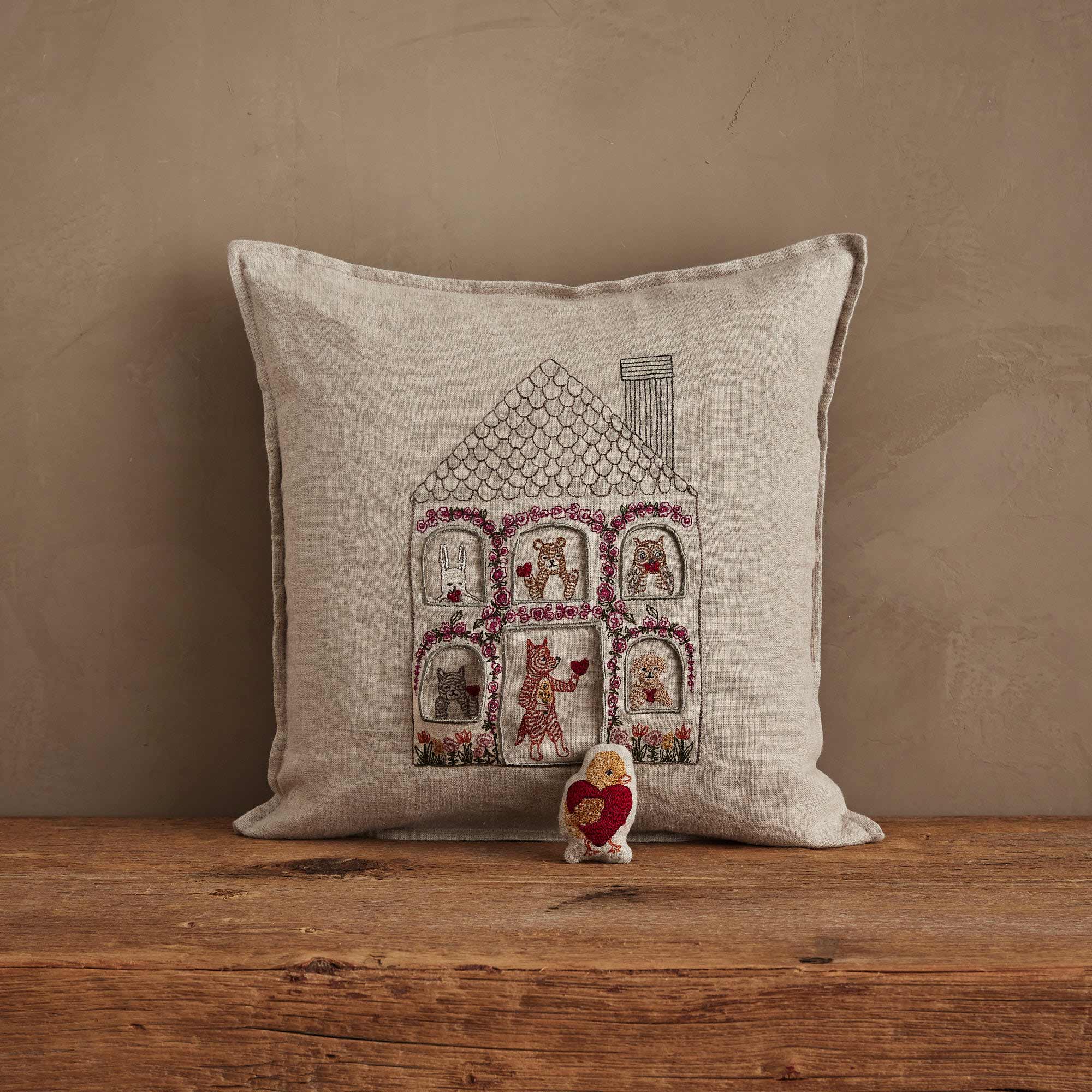 Home is Where the Heart is Pocket Pillow