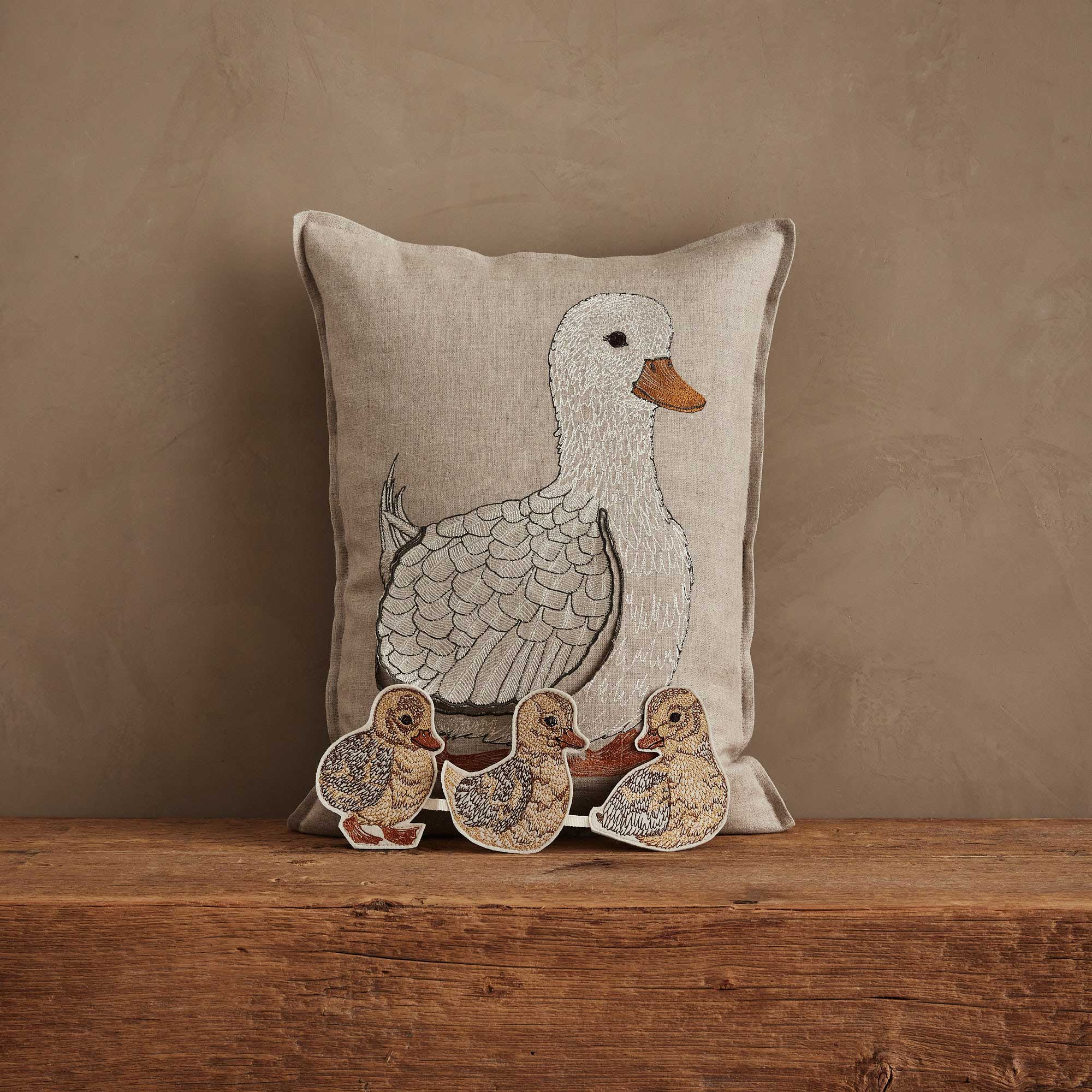 Mama Duck Pocket Pillow