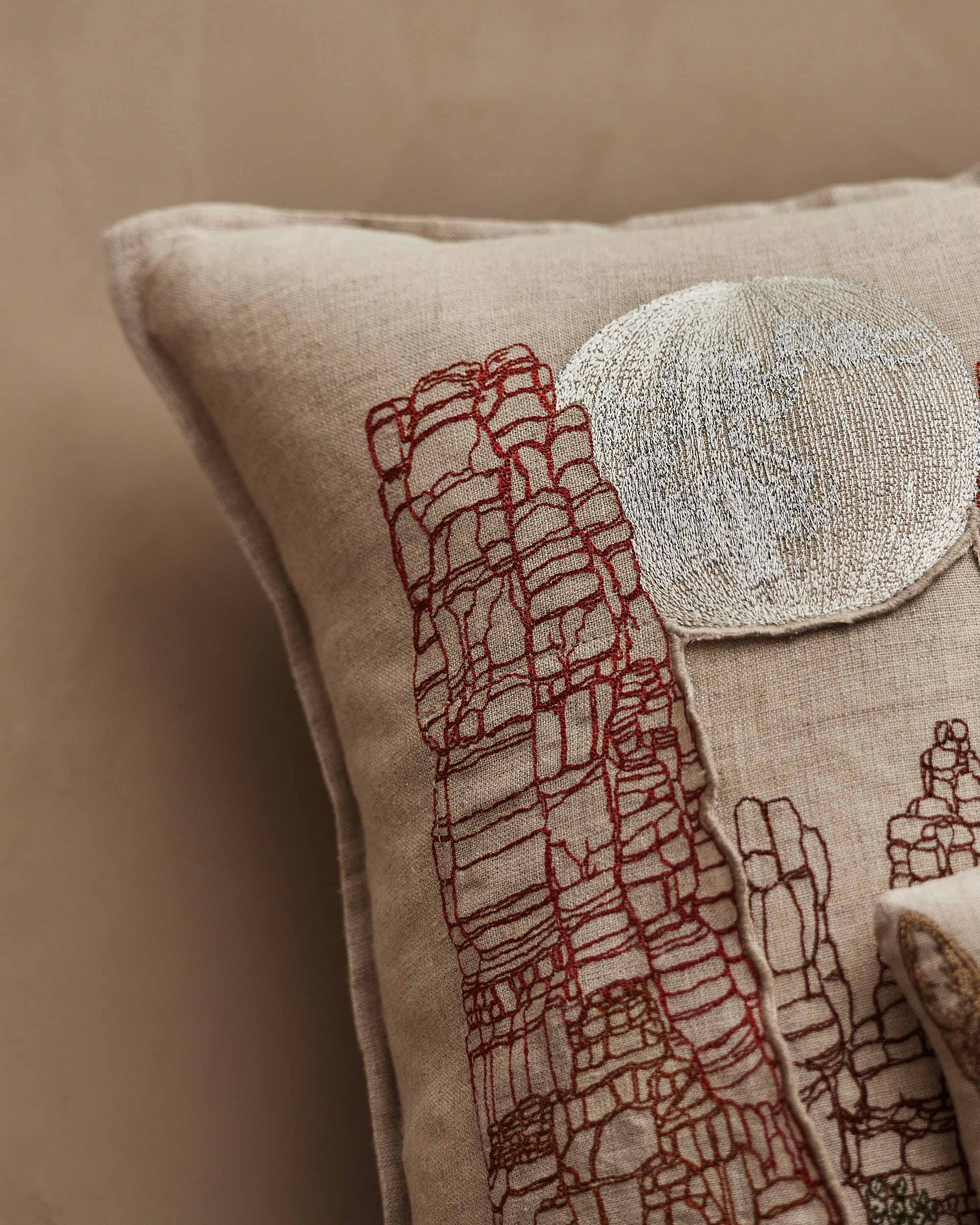 Moonrise Canyon Pocket Pillow