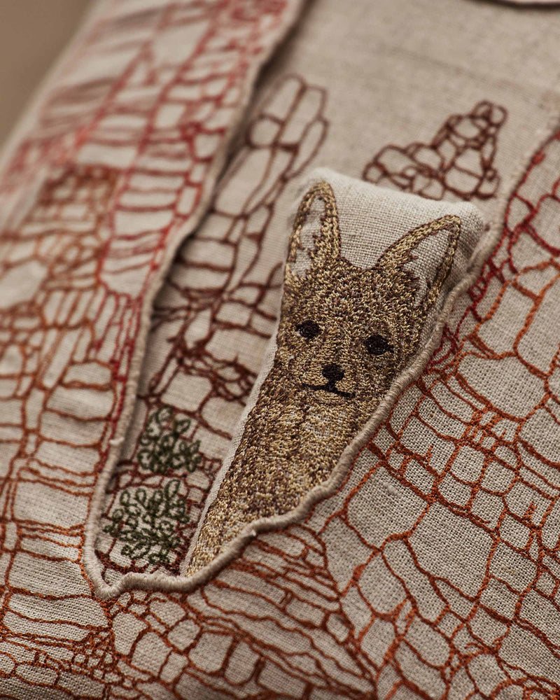 Moonrise Canyon Pocket Pillow