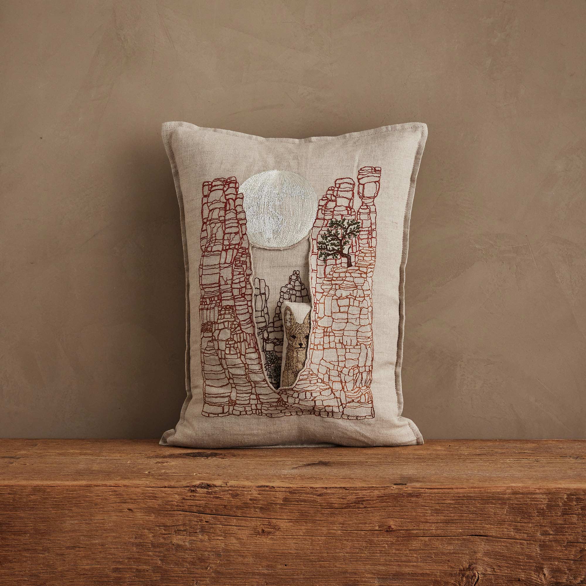 Moonrise Canyon Pocket Pillow
