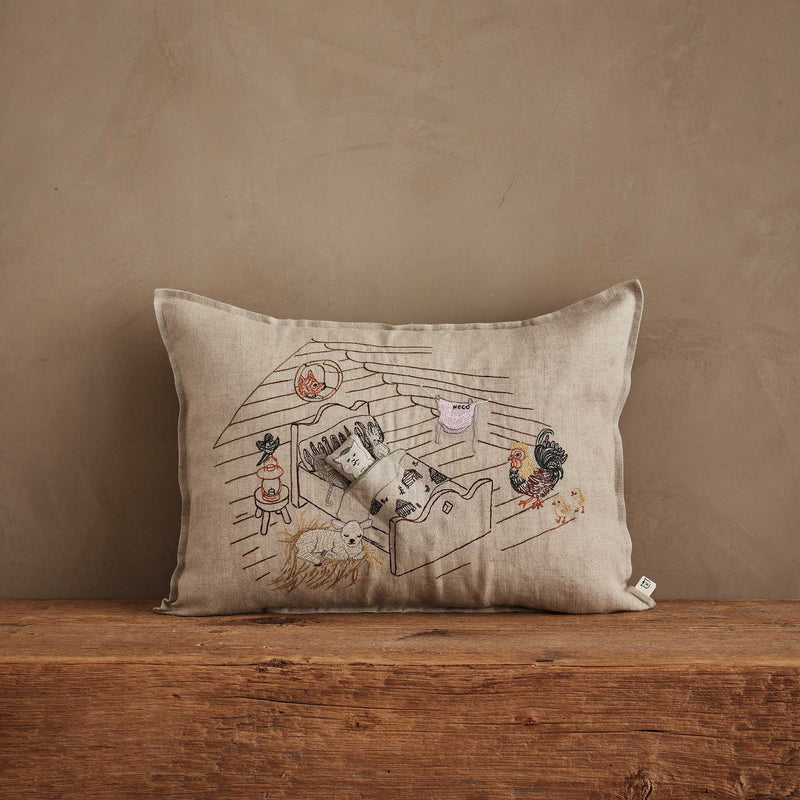 CORAL＆TUSK コーラル＆タスク 猫村さん ポケットピロー ほしよりこ Coral & Tusk x Nekomura san Pocket Pillow