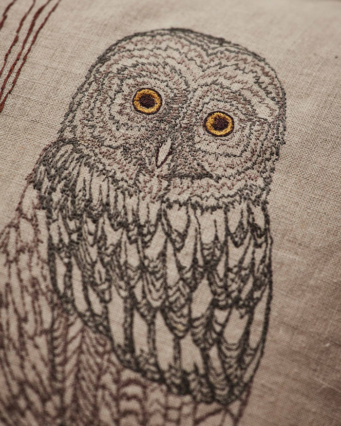 Owl Family Tree Pillow