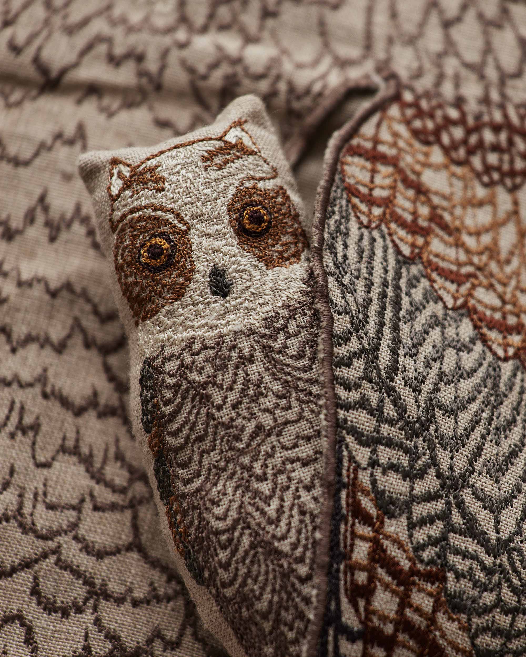 Owl Mama Pocket Pillow