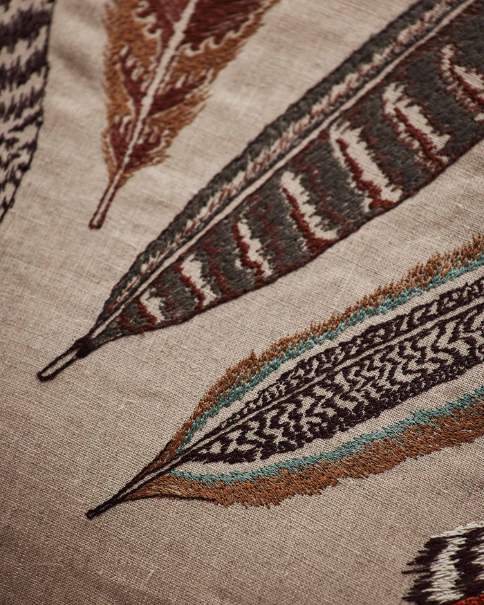 Plumes Fan Pillow