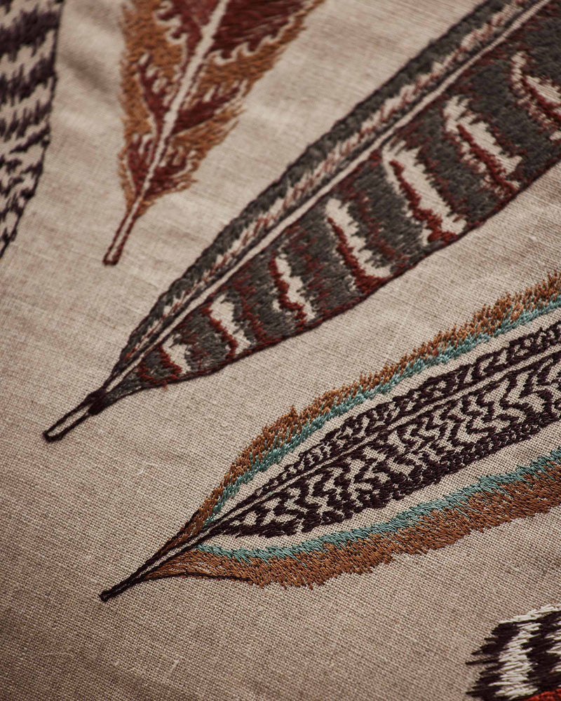 Plumes Fan Pillow